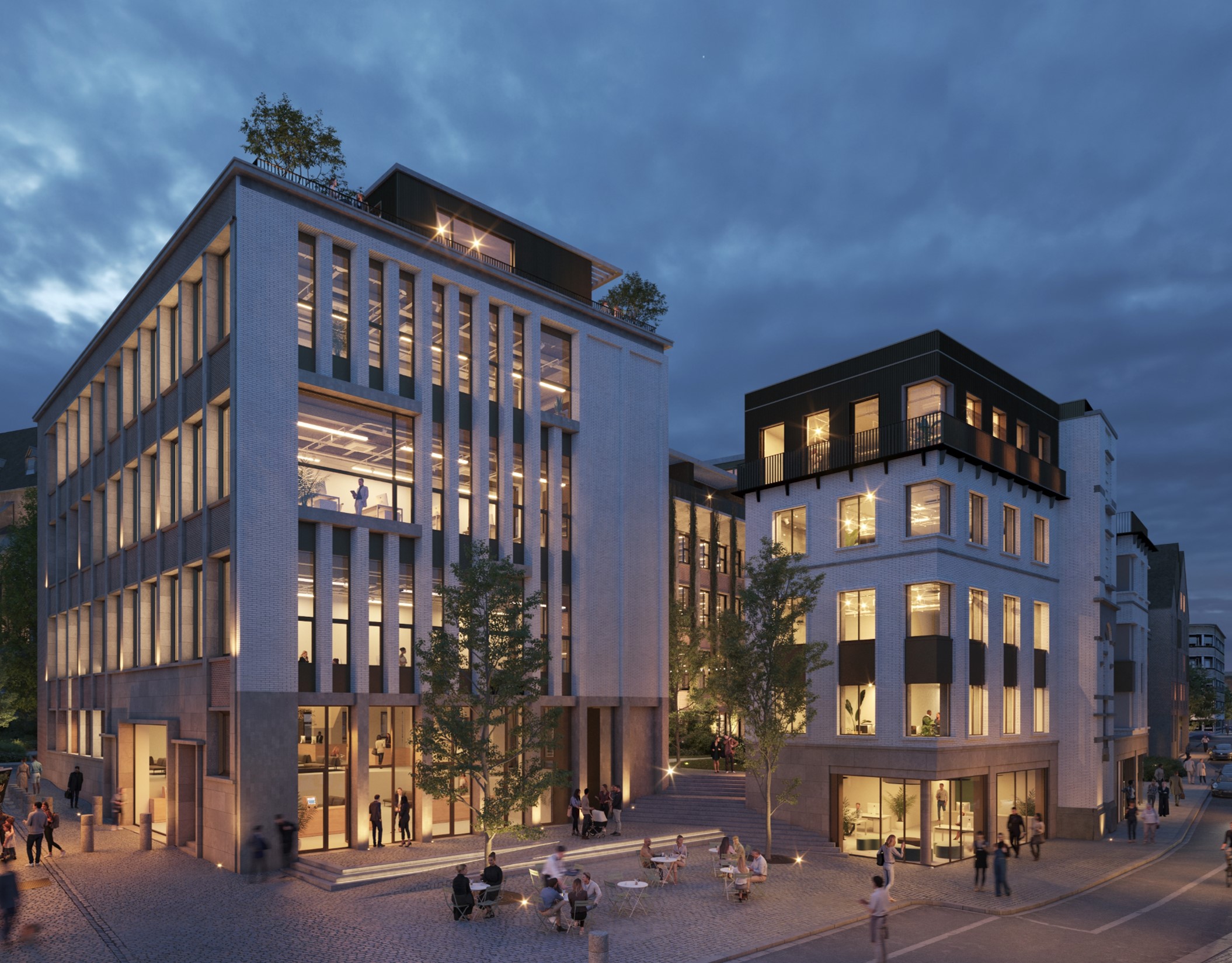 Studentenhuisvesting, residentieel en kantoren